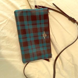 Coach twin pocket purse